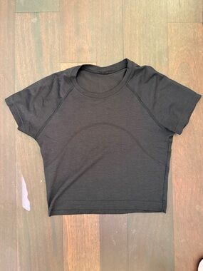 Lululemon Cropped Swiftly Tech Black Size 6